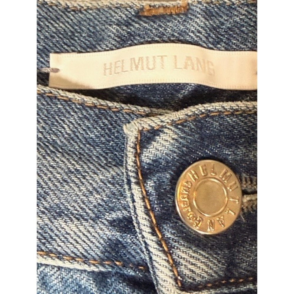 Helmut Lang Vintage Jeans Made in Italy 34M 31W Straight Leg Archival Denim